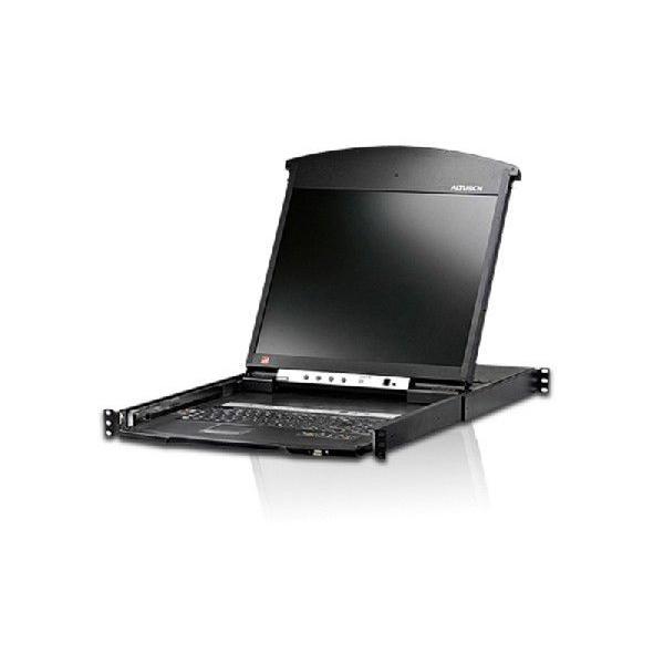 ATEN KL1516AiNJJL 17インチLCD搭載16ポートカテゴリ5 IP-KVMドロワー　ロングレール