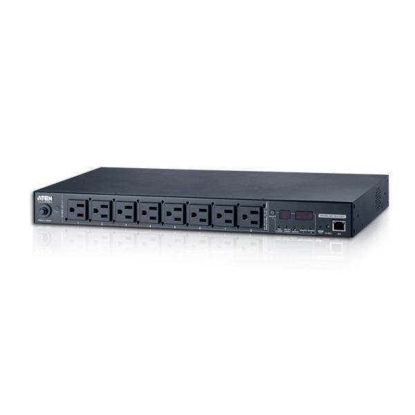 ATEN PE5108A 計測機能搭載　温湿度センサー対応　1Uタイプ8ポートeco PDU  NEMA