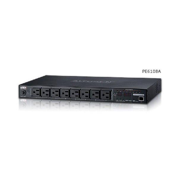 ATEN　PE6108A　エネルギー管理機能搭載 8ポート eco PDU