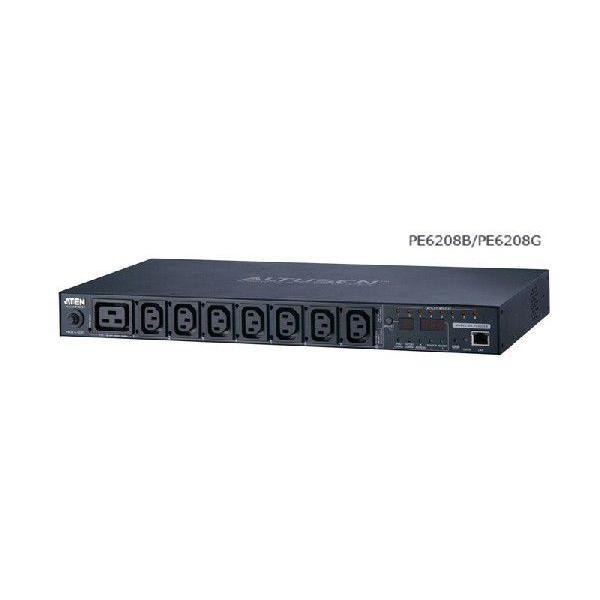 ATEN　PE6208B　エネルギー管理機能搭載 8ポート eco PDU