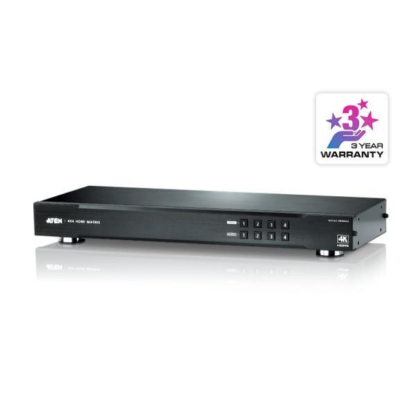 ATEN VM0404HA 4入力4出力HDMIマトリックススイッチャー（4K対応）