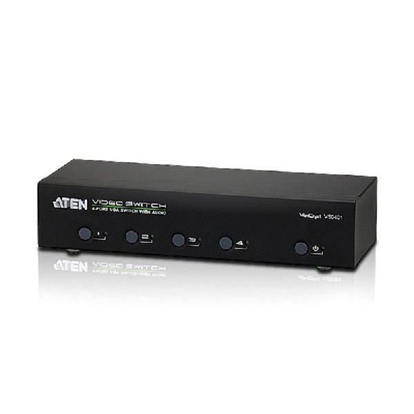 ATEN　VS0401 4ポート オーディオ/ビデオスイッチャー