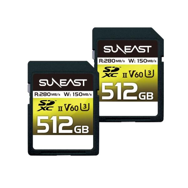 SUNEAST SDXCカード② 128GB UHS-II V60
