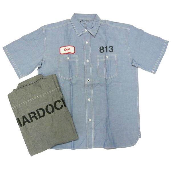 MARDOCK シャンブレーシャツ ワークシャツ ミリタリー アメカジ