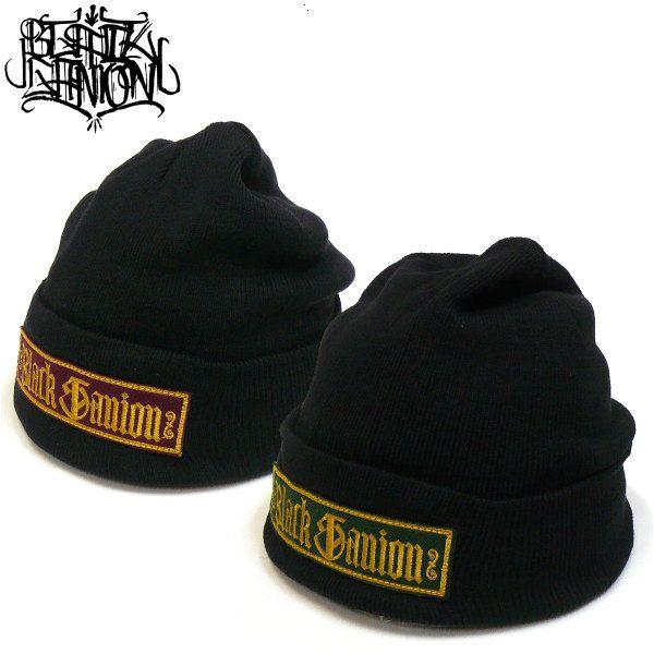 ブラックガニオン BLACK GANION 新作 KNIT CAP ニットキャップ