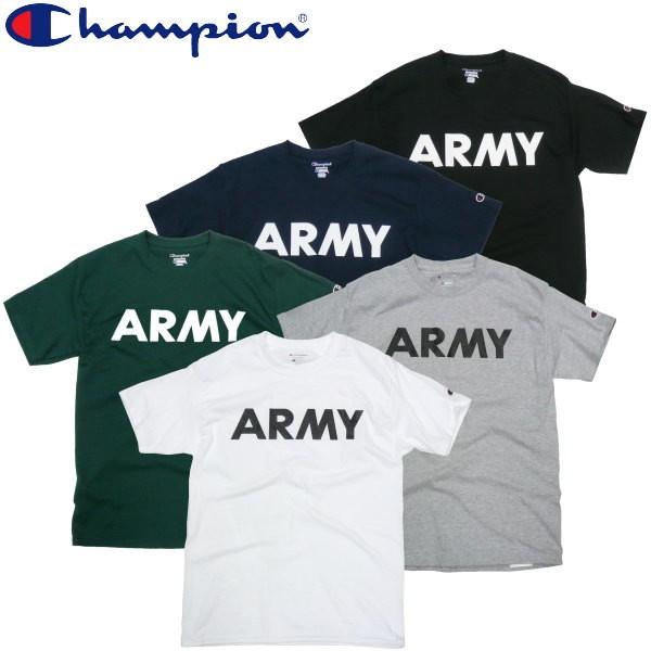 Champion（チャンピオン） ARMY Tシャツ アーミー プリント コットン