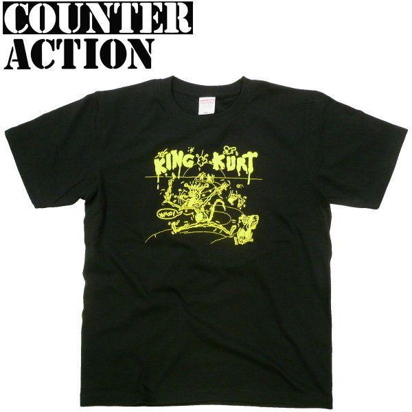 COUNTER ACTION King Kurt Tシャツ カウンターアクション キングカート