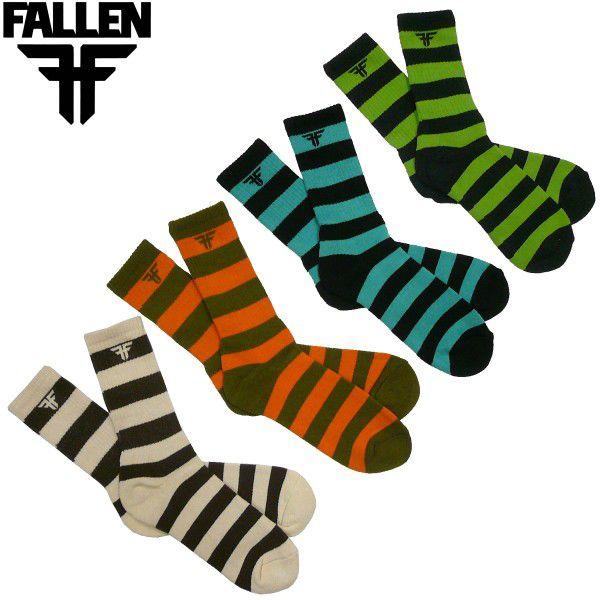 新作 Fallen Trademark ボーダーソックス フォールン スケートソックス スケートシューズ スケーター ファーレン スケボー ストリート Fallen063 Fatmoes 通販 Yahoo ショッピング