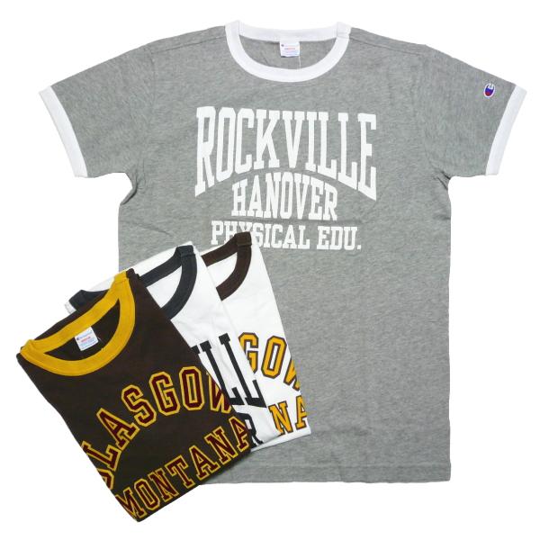 XL 希少　チャンピオン　champion College Tシャツ リンガーT Champion チャンピオン リンガーカレッジプリントTシャツ