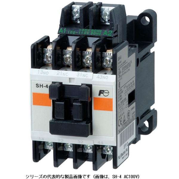 富士電機　SH-4 コイルAC100V 2A2B　補助継電器