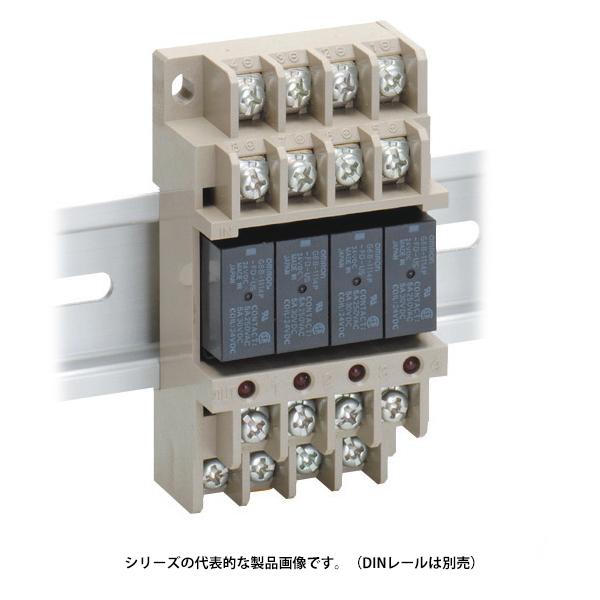 オムロン（OMRON） G6B-4BND DC12 ターミナルリレー 4極（1ax4接点