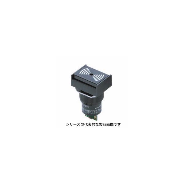 オムロン　M2BJ-B24B-D ブザー（丸胴形φ16） 使用電圧AC/DC12〜24V ピー・ピー・ピー(短絡片B 連続音:ピ─)