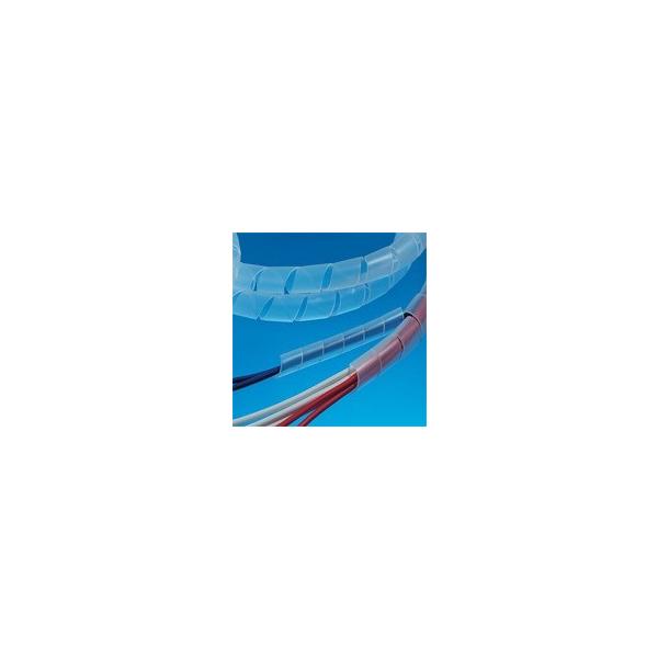 品川商工　SS-15U（25m）（白）難燃スパイラルチューブ　SSシリーズ