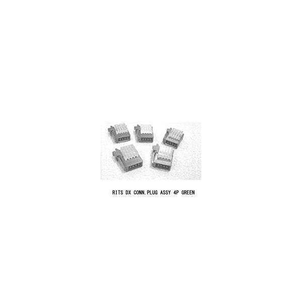 TE Connectivity 4-1473562-4 RITS CONN. PLUG ASSY 4P GREEN : FA