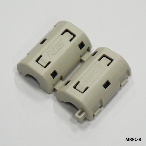 北川工業　MRFC-8 ローカットフェライトクランプ　適応線径φ8mm