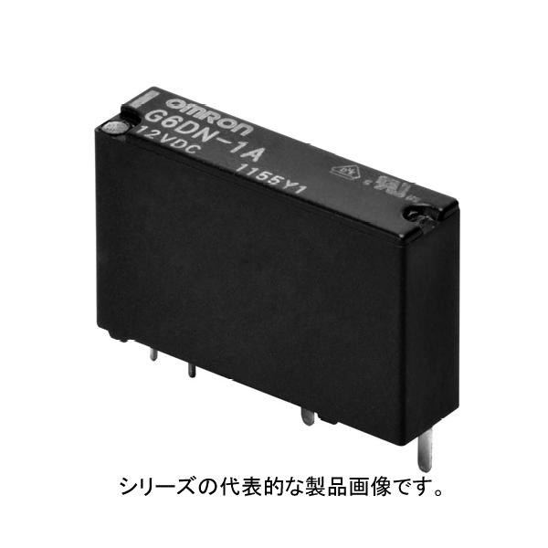 オムロン　G6DN-1A DC5　プリント基板用 パワーリレー　1a接点　プラスチック・シール構造