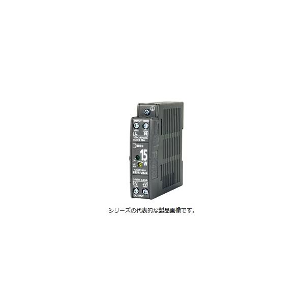 IDEC　PS5R-VB12　スイッチング電源 DINレール取付 （15W）出力電圧12V/出力電源1.3A　AC100〜240V
