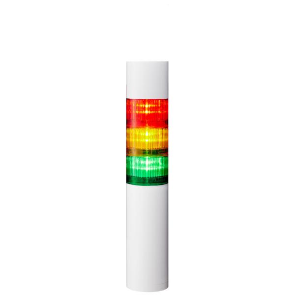 パトライト LR6-3M2WJBW-RYG 積層信号灯 LRシリーズ(φ60) AC100V