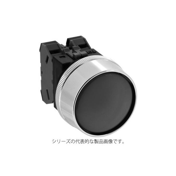 IDEC　ABN3G10B（黒） φ30 押ボタンスイッチ 大形フルガード付 モメンタリ形　接点構成1a