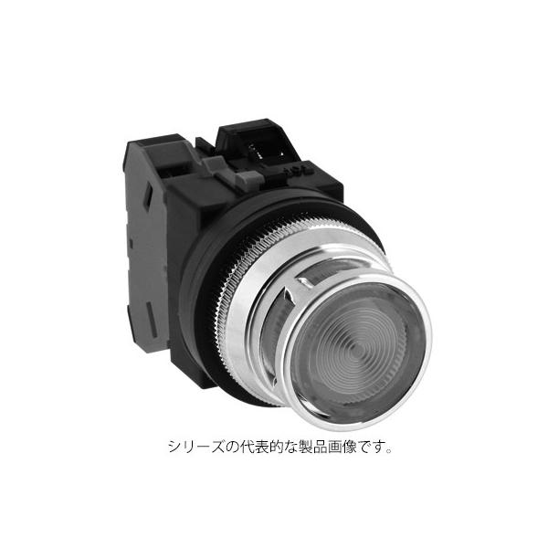 IDEC　ALFN22211DNA（アンバー） φ30 照光押ボタンスイッチ 突形フルガード形 モメンタリ形 接点構成1a1b AC/DC24V