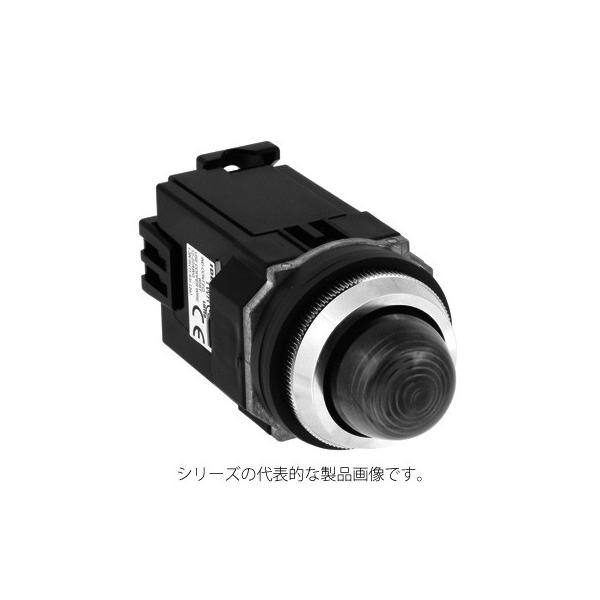 IDEC　APD116DNR（赤） φ30 亜鉛ダイカスト製 パイロットライト 丸形 LED照光 AC100/110V