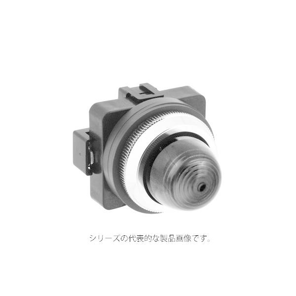 IDEC　APN122DNPW（ピュアホワイト）　φ30 パイロットライト 丸形 LED照光　AC/DC24V