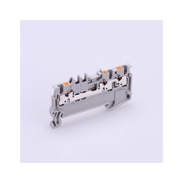 東洋技研　VTX-1.5/3（1コ）スプリングロック式端子台　端子間ピッチ3.5mm　0.08〜1.5mm^2　17A