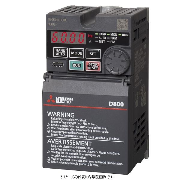三菱電機 FR-D820-0.4K-025 小形インバータ 三相200V 0.4Kw FREQROL