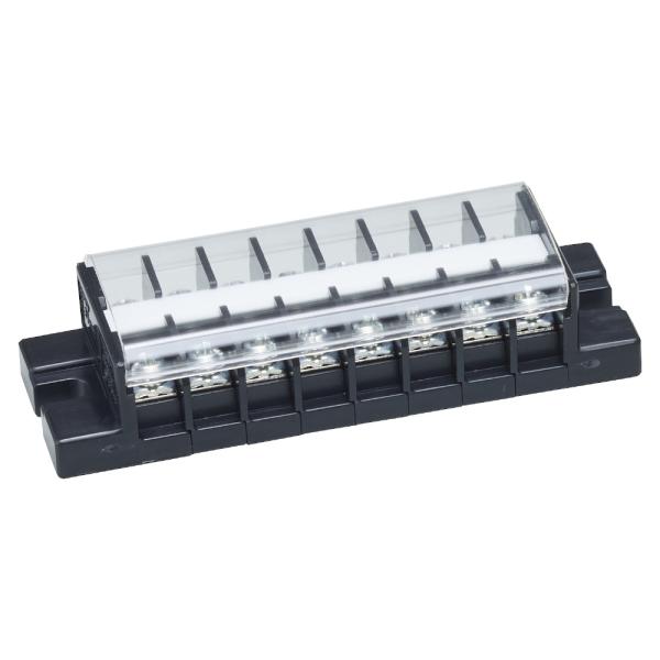 オータックス（KASUGA）　TEN7 08　8極　（10A）　ねじ端子台（組式）　M3セルフアップ