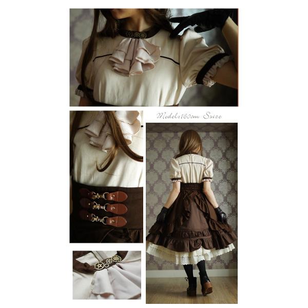 全部選べる福袋特設会場 スチームパンク 歯車 フリル ベルト アンティーク Favoriteオリジナル ワンピース Buyee Servicio De Proxy Japones Buyee Compra En Japon