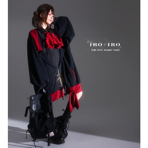 Favorite 狼なんて怖くない反撃赤ずきんドッキングパーカーワンピース