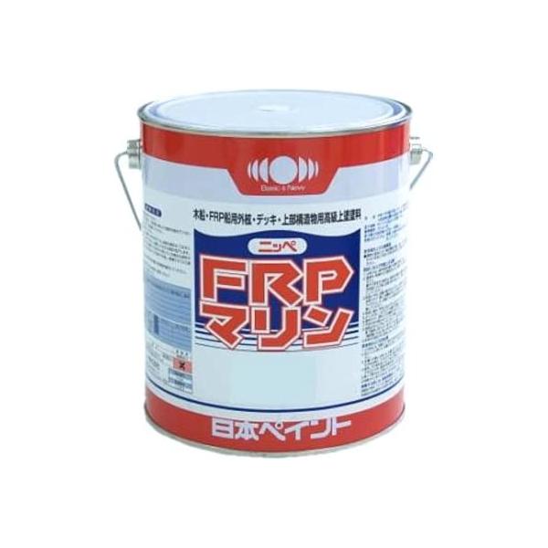 日本ペイントマリン　FRPマリン　ライトブルー　4kg簡単でかつスピーディーに塗装できます。塗膜の隠ぺい力が優れているため、一回塗りで仕上がります。ポリエステル樹脂(ゲルコート)に密着性は抜群です。鮮明な色相が長時間保たれます。