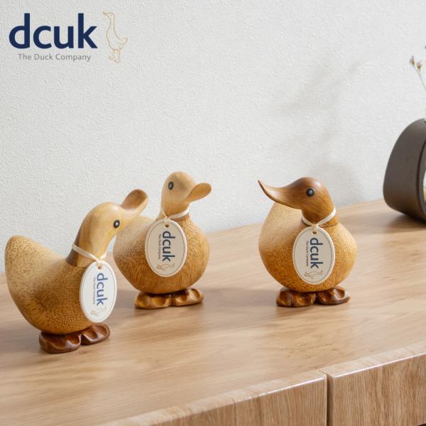 11/15・16はポイント10倍／ dcuk ダッキーズ ナチュラル 木彫り アヒル