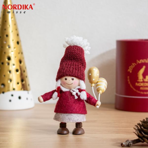 今季完売】ノルディカニッセ 2025 新作 風船を持った女の子 20th