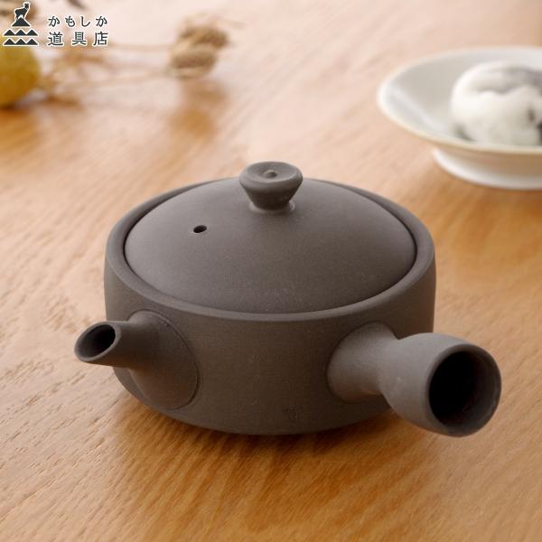 時代茶道具 萬古焼 織部写し 振出し/茶器/茶入　K321 時代茶道具 萬古焼 織部写し 振出し/茶器/茶入 K321