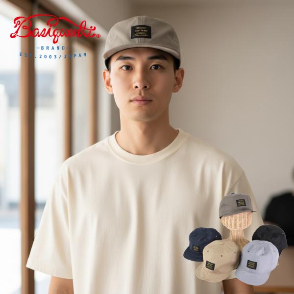 ベーシックエンチ（Basiquenti） POST TO BE TAG アンパイアキャップ  帽子 メンズ レディース ユニセックス アンパイアキャップ ミニツバ オールシーズン