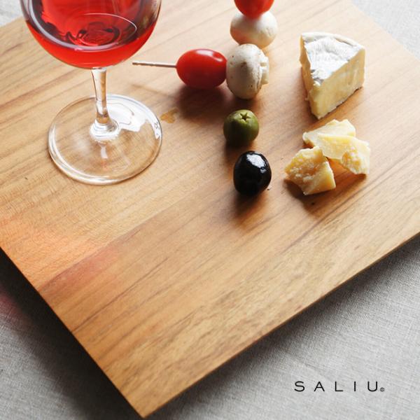 SALIU 山桜 膳プレート 角 31612(トレー トレイ おしゃれ 木製 木 四角 お盆 カフェ 日本製 洗える プレート 木製トレー 正方形 おぼん 和 食器 天然木 モダン)