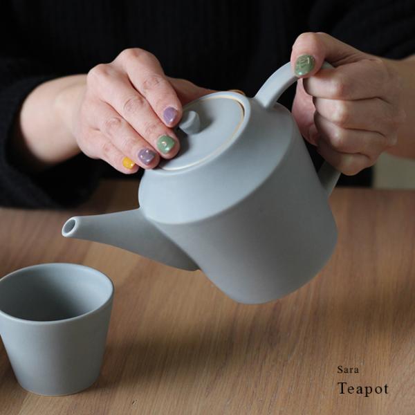 【ぶくぶく茶釜】NANGA×sotosotodays 900DX グレー SAKUZAN SAKUZAN DAYS Sara ポット(サクザン 作山窯 おしゃれ 北欧