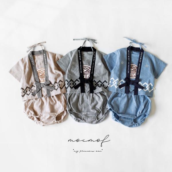 ▼カテゴリーベビー服 ベビーファッション コスチューム 服 洋服 和装 和服 夏服 衣装 羽織 羽織り ブルマ ズボン 前掛 前掛け インナー 法被 半被 はっぴ ハッピ 部屋着▼色ベージュ ブラック ブルー ネイビー ホワイト▼形状おしゃ...