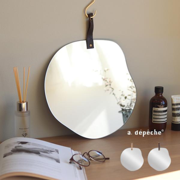 ▼カテゴリー鏡 かがみ ミラー 壁掛け鏡 壁掛けかがみ 化粧鏡 装飾鏡 メイク鏡 ハンギングミラー ウォールミラー デザインミラー インテリアミラー リビングミラー メイクミラー 玄関ミラー 洗面所ミラー 変形ミラー 姿見▼色ナチュラル ブ...