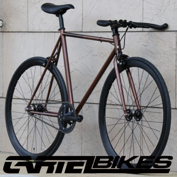 Avenue Cartel 完成車 Lo 茶色 Cartel Brown カーテルバイク Bikes ブラウン Pistbike Lo ピストバイク 自転車 ロードバイク アベニュー 限定カラー ブランド Cartelbikes Avenue Lo Brown ピストバイクショップfavus