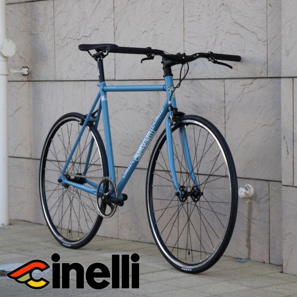 ピストバイク 完成車 チネリ ガゼッタ ベルイエロー モデル Cinelli Gazzetta Bell Yellow イエロー 黄色