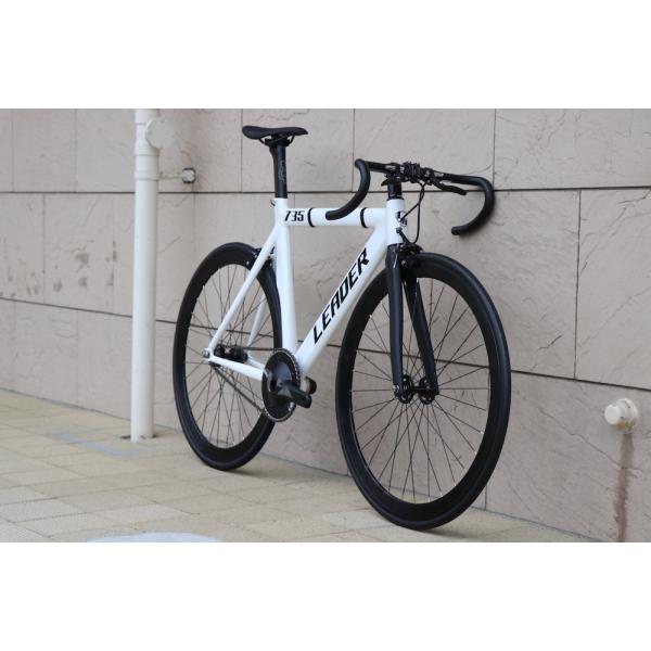 ピストバイク 完成車 Leader Bikes リーダーバイク 735tr White ストリート シングル アルミフレーム カーボン 軽量 おしゃれ おすすめ カスタム ホワイト Buyee Buyee Japanese Proxy Service Buy From Japan Bot Online