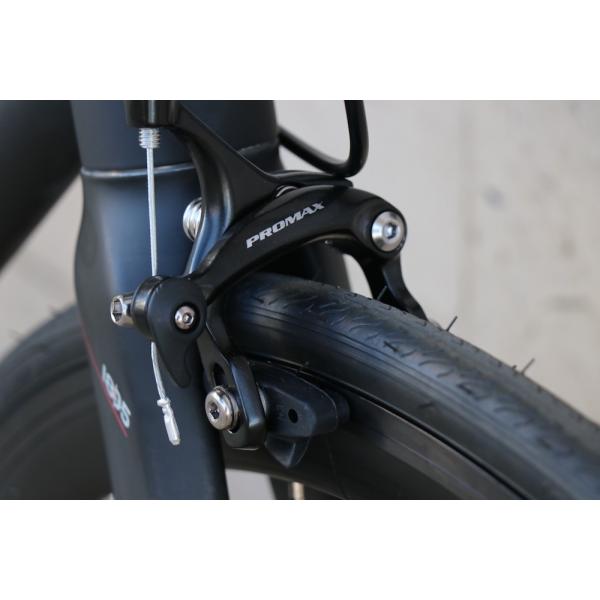 ピストバイク 黒 完成車 Leader Bikes 自転車 リーダーバイク 735tr Mat Black ストリート シングル エアロフレーム カーボン アルミ 軽量 おしゃれ おすすめ カスタム Leaderbikes 735tr Black ピストバイクショップfavus