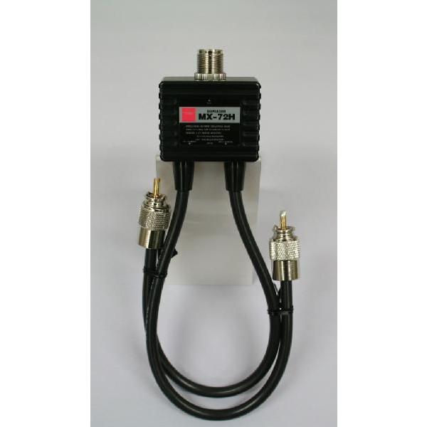 第一電波工業　MX72H　HF〜144/430MHz　デュープレクサー（MJ-MP/MP）