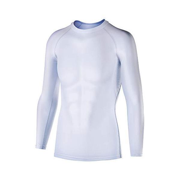早い者勝ち 夏用インナー長袖丸首吸汗速乾消臭接触冷感コンプレッションメンズjw 623ホワイト サイクルウェア ヘルメット Juanpabloecheverri Com