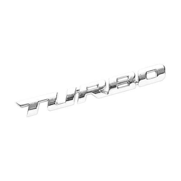 Carover 3d メタル 汎用 Turbo ステッカー ターボ 車 車用 立体 かっこいい 文字 英語 ロゴ バイク おしゃれ シール デカール スポーツ レーシング Co Turbo Svの価格と最安値 おすすめ通販を激安で