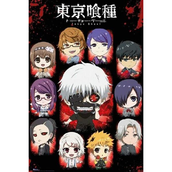 東京喰種海外限定ポスター Amazon.co.jp: 東京喰種 アニメ10周年記念ポスター スマスロ 用