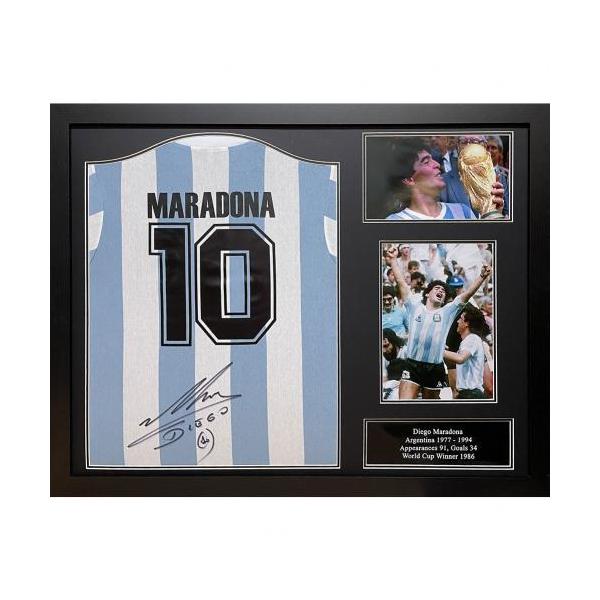 メール便全国送料無料 ディエゴ マラドーナ 直筆サインユニフォーム 1986 アルゼンチン代表 ホーム Front Signed Toffs Argentina 1986 Shirt Diego Maradona クライマックスセール再値下げ Tiendabudada Com