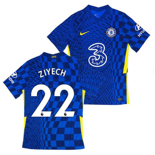 チェルシー 21 22 ホーム 半袖 ユニフォーム No 22 ツィエク Cv78 409 22z N サッカーショップ Fcfa 通販 Yahoo ショッピング